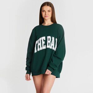 VARSITY SWEATSHIRT HUNTER GREEN